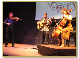 Alasdair Fraser, Wilmont Kahaialii and Natalie Haas pay tribute to Hawaii's Princess Ka'iulani